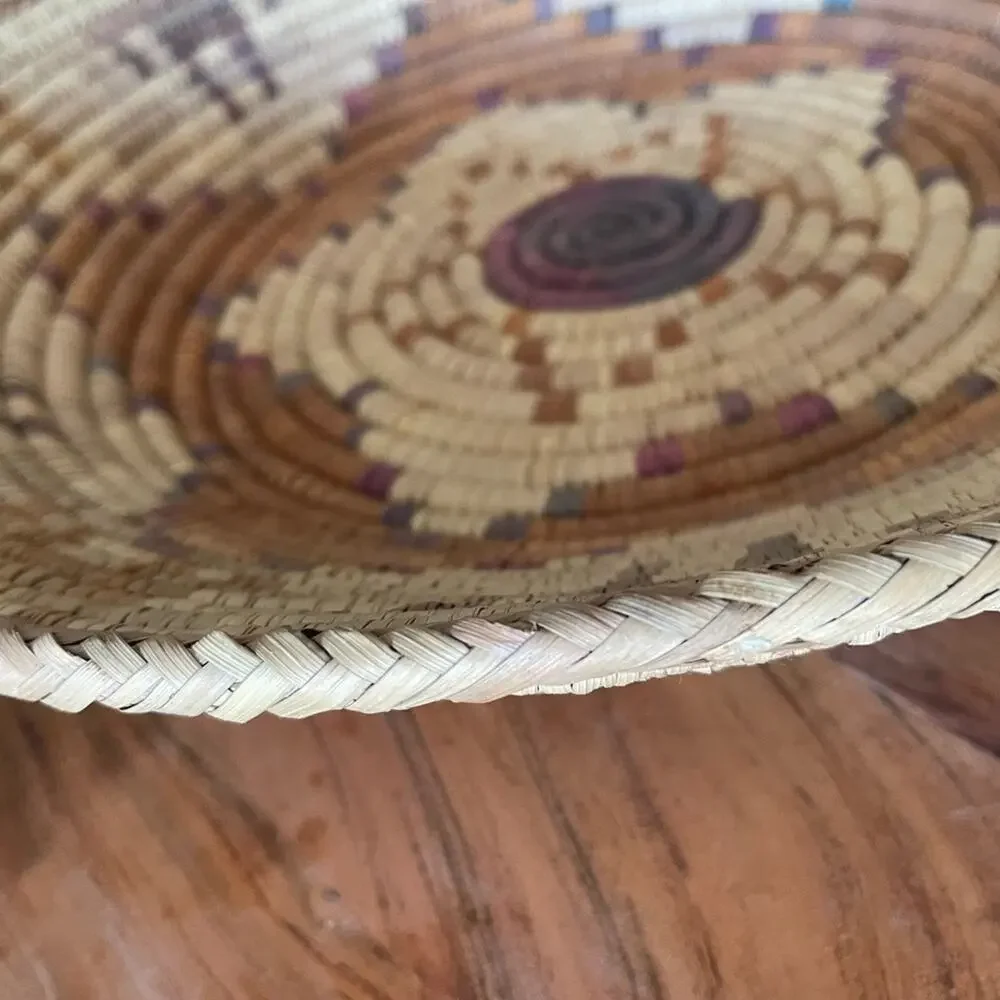 Native  Hand Woven Ceremonial Basket